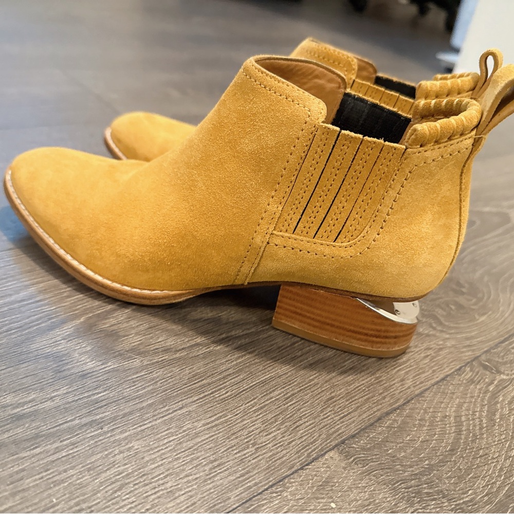 Alexander Wang Yellow Ankle Boots